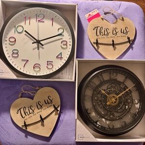 4 piece set of Household Decor all NWT and in boxes